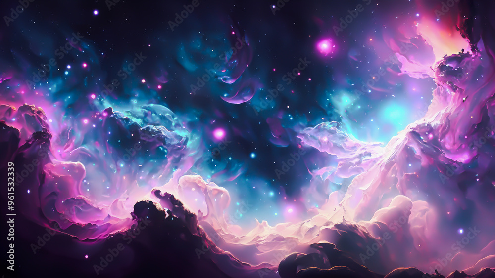 Fototapeta premium nebular realms