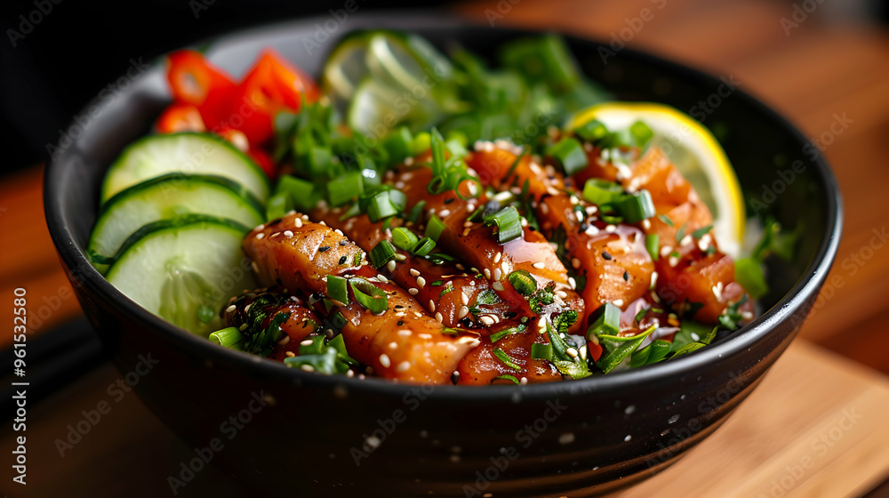 Hawaiian Poke Bowl Hawaiian Poke Bowl