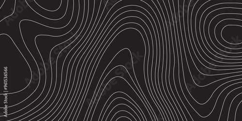 Black topology topography vector abstract design digital background seamless contour map texture territory geography desktop wallpaper and design for print work