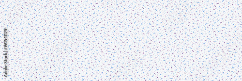 Vector hand drawn spotted seamless pattern on a white background. Painted abstract layered dots, small spots, tiny drops, snowflakes, circular print. Simple texture ornament.