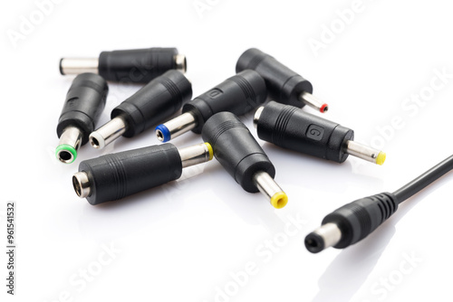 Connectors Plug DC Power,Female Male DC Plug Power Cable Jack Connector Plug Adapter photo