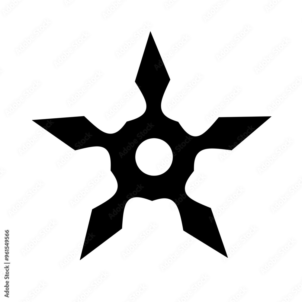 star shuriken icon vector with trendy design. ninja shuriken icon star shuriken icon vector with trendy design. ninja shuriken icon