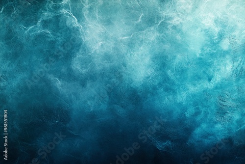 Abstract Blue and White Swirling Texture Background