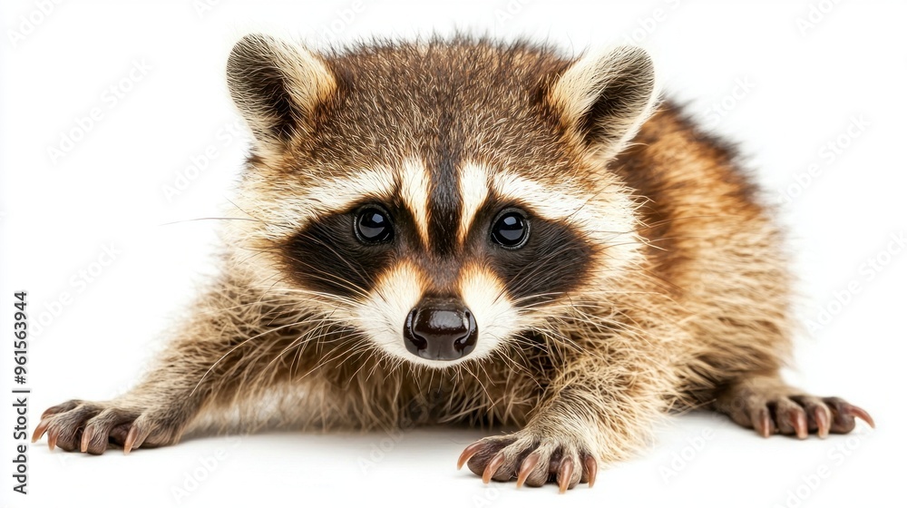 Obraz premium Cute Baby Raccoon.