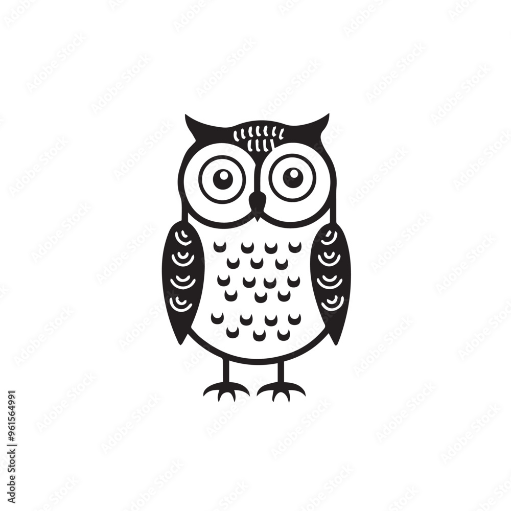 Owl in cartoon, doodle style . Image for t-shirt, web, mobile apps and ui. Isolated 2d vector illustration in logo, icon, sketch style, Eps 10, black and white. AI Generative Owl in cartoon, doodle style . Image for t-shirt, web, mobile apps and ui. Isolated 2d vector illustration in logo, icon, sketch style, Eps 10, black and white. AI Generative
