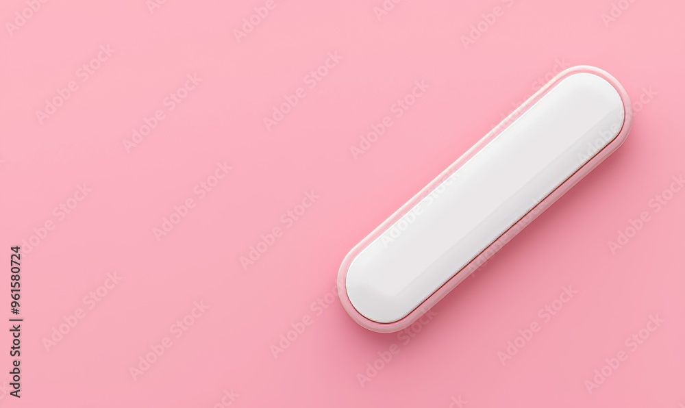 An elegant pink background with a minimalist blank search bar is presented in a 3D rendering. An elegant pink background with a minimalist blank search bar is presented in a 3D rendering.