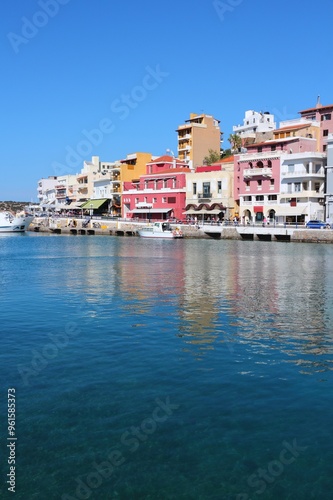 Wallpaper Mural Agios Nikolaos town in Crete island, Greece Torontodigital.ca