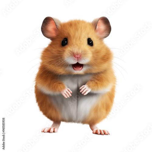 smile hamster transparent background