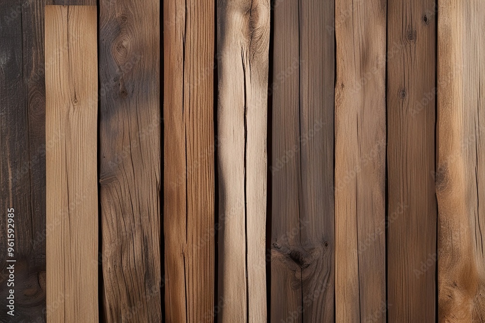 Fototapeta premium Rustic Narrow Timber Silhouette of Wooden Beam