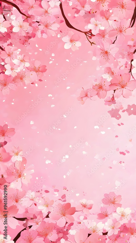 pink cherry blossom background pink cherry blossom background