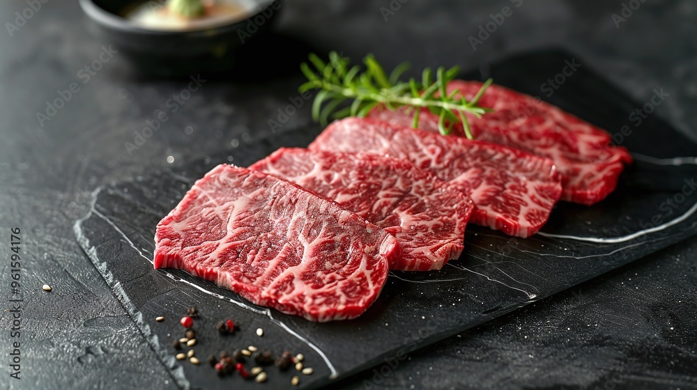 fresh ribeye steak on wooden board, uncooked beef with marbled texture ready for cooking, raw meat presentation on dark background fresh ribeye steak on wooden board, uncooked beef with marbled texture ready for cooking, raw meat presentation on dark background