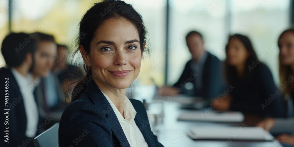 Business Professional in Meeting Business Professional in Meeting