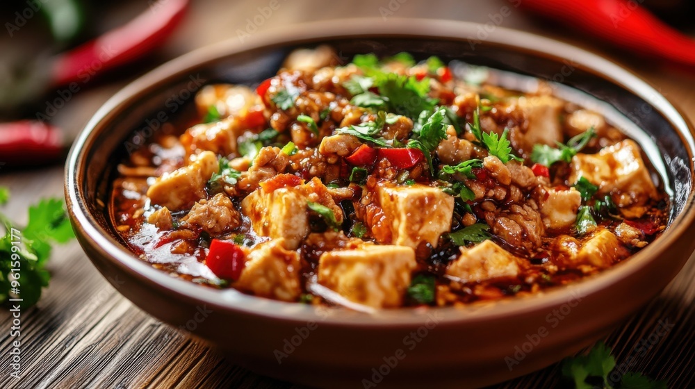 rice with pork and tofu rice with pork and tofu