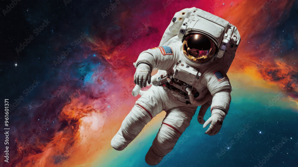 astronaut in space astronaut in space