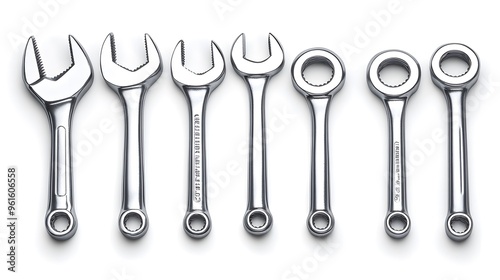 Wrenches Tools Set - Realistic Image