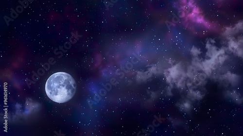 Moon_galaxy_night_sky_Space_background