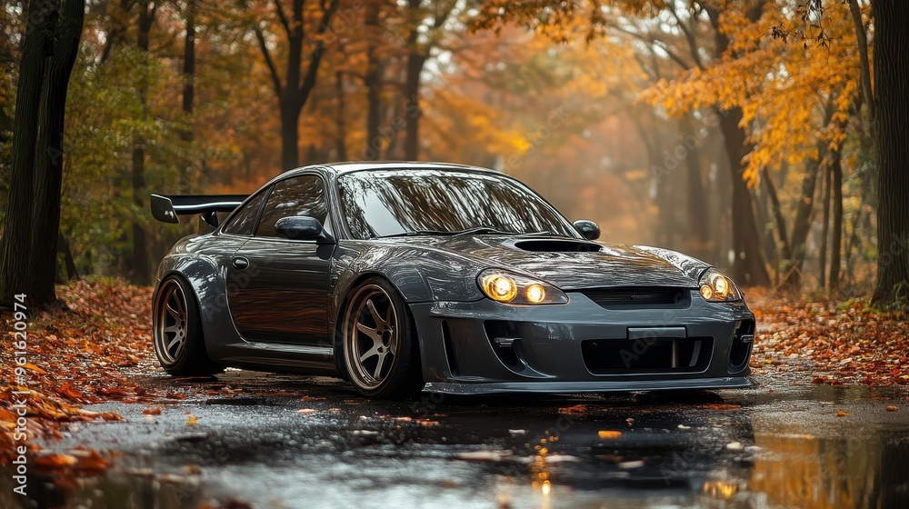 Fototapeta premium Customizing gear ratios for varying touge track conditions