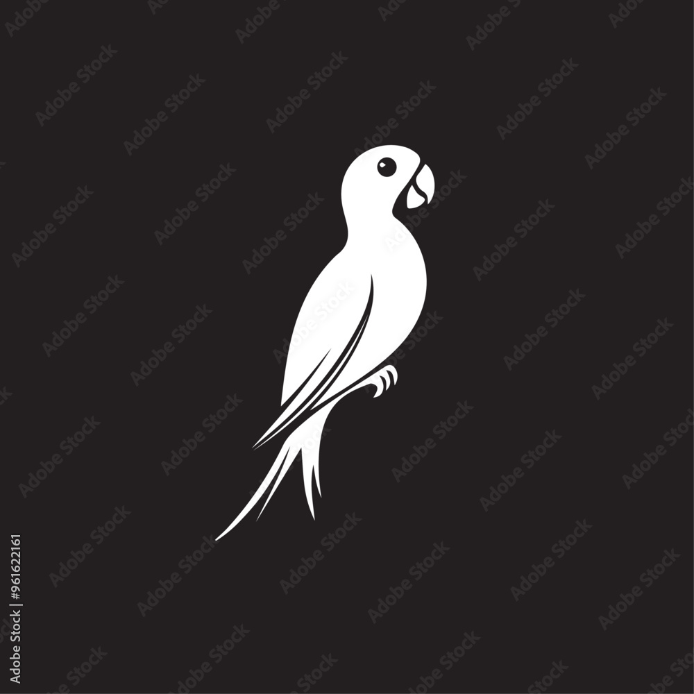 Parrot in cartoon, doodle style . Image for t-shirt, web, mobile apps and ui. Isolated 2d vector illustration in logo, icon, sketch style, Eps 10, black and white. AI Generative Parrot in cartoon, doodle style . Image for t-shirt, web, mobile apps and ui. Isolated 2d vector illustration in logo, icon, sketch style, Eps 10, black and white. AI Generative