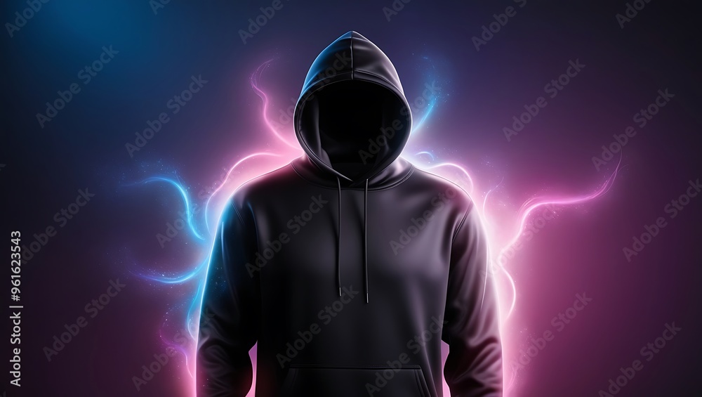 Blank black hoodie sweatshirt long sleeve mockup Blank black hoodie sweatshirt long sleeve mockup