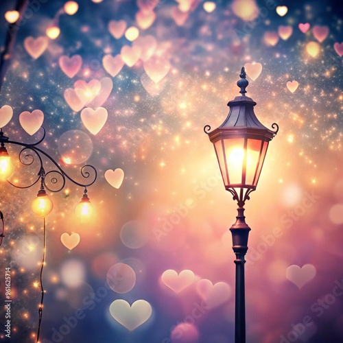 street lamp in the night