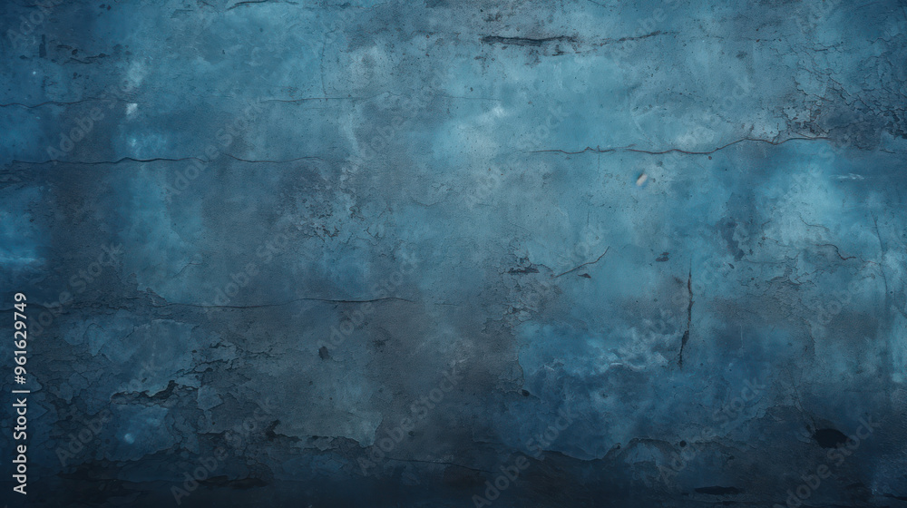 Obraz premium Blue grunge texture background.