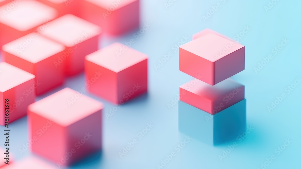 A graphic representation of a blockchain network, with interconnected blocks representing transactions and data. A graphic representation of a blockchain network, with interconnected blocks representing transactions and data.