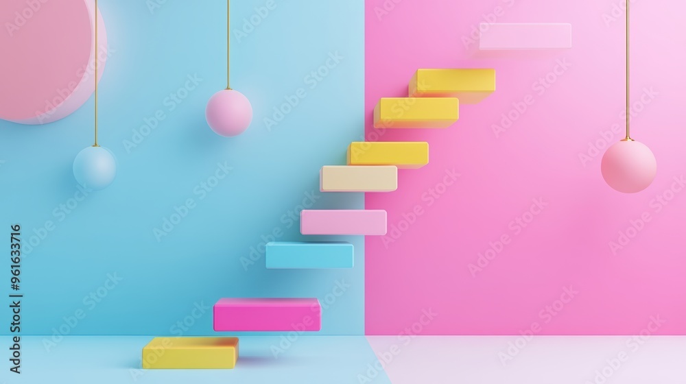 A colorful flowchart illustrating the steps involved in a customer service request, from initial contact to resolution.
