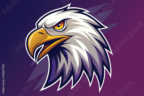 Eagle Head  icon Art Illustrations vector 4.eps