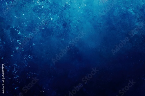 Blue Abstract Textured Background with Scattered Specks photo