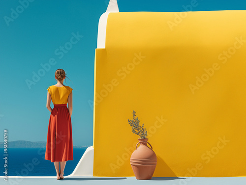 A minimalistic view of a ho...