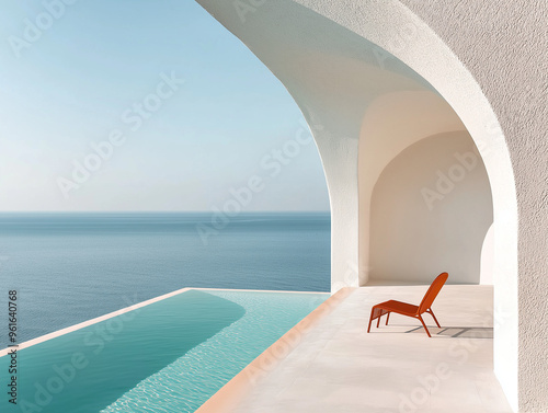 A minimalistic view of a ho...
