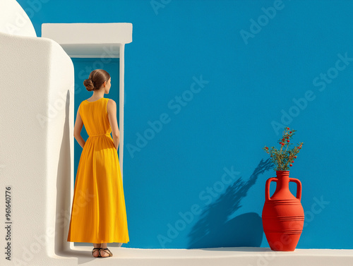 A minimalistic view of a ho...