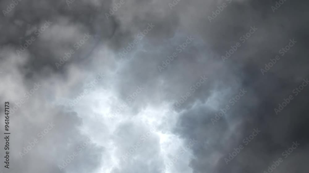 Dark storm clouds in dark sky before the rain 4k Dark storm clouds in dark sky before the rain 4k