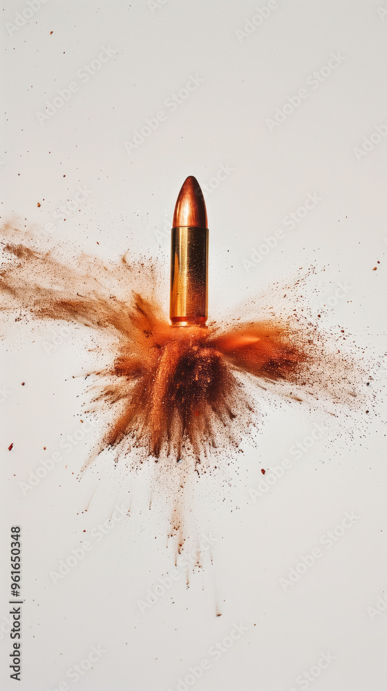 Floating bullet fire in air Floating bullet fire in air