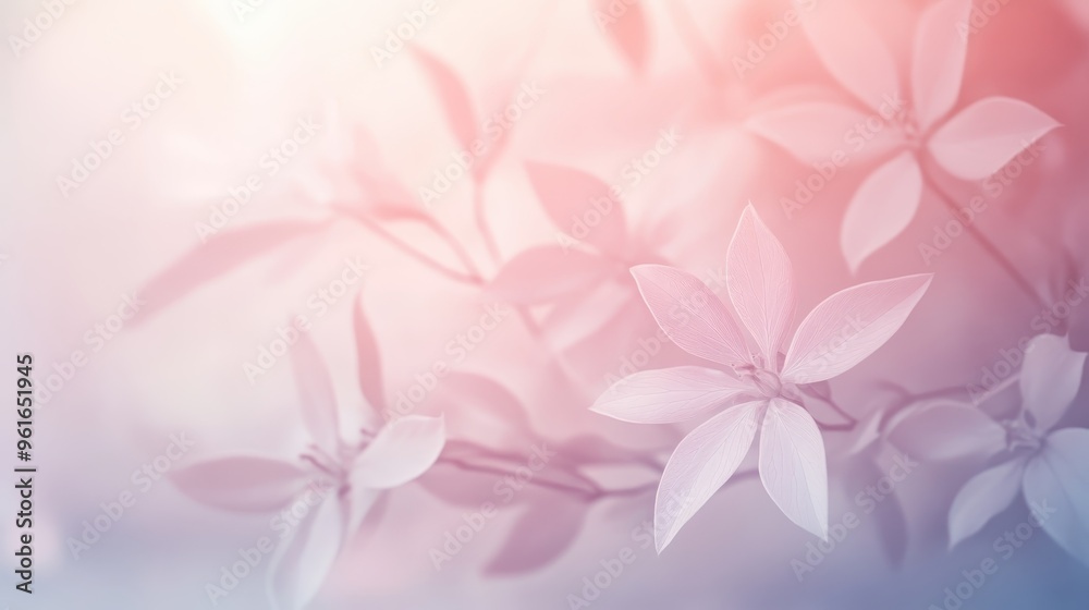 Soft pastel floral background with delicate petals and blurred light, evoking a serene and dreamy atmosphere. Soft pastel floral background with delicate petals and blurred light, evoking a serene and dreamy atmosphere.