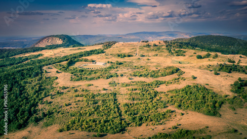 Obraz na płótnie Porolissum, Romania - Ancient roman castrum in Dacia Porolissensis Province. w salonie