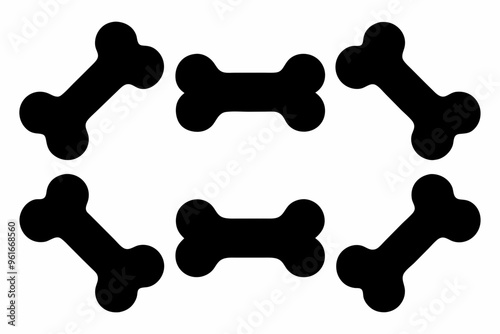 
Dog Bone vector bundle, Dog bone Svg, Dog bone icon set, Dog bone silhouette
