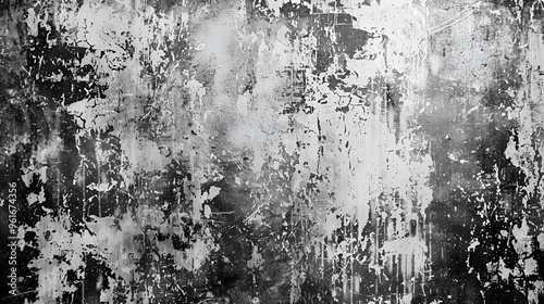 Abstract background Monochrome texture Image includes a effect the black and white tones,black and white abstract brush painting,Abstract grunge concrete wall distressed texture background