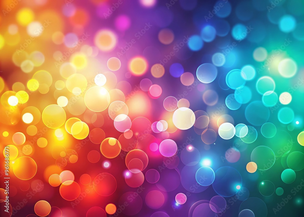 A vibrant blend of colors gradates seamlessly, infused with a mesmerizing bokeh effect, creating a stunning visual A vibrant blend of colors gradates seamlessly, infused with a mesmerizing bokeh effect, creating a stunning visual