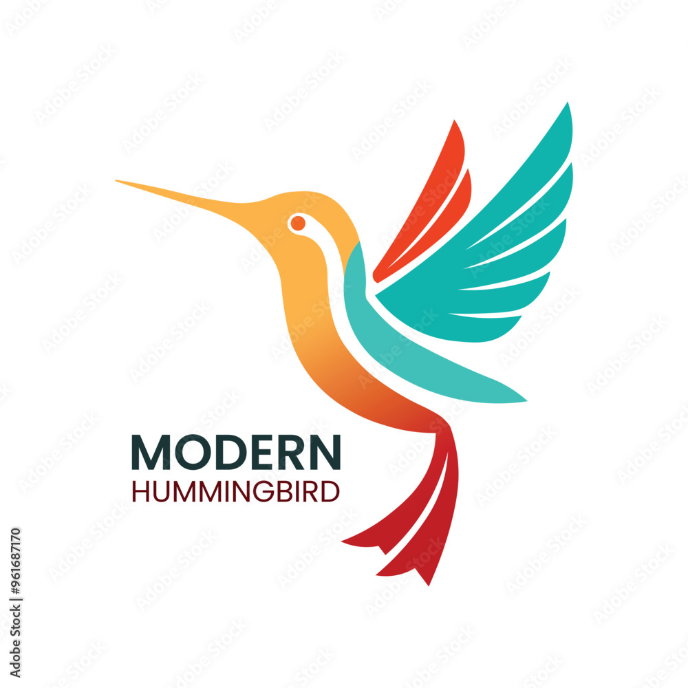 Fototapeta premium Abstract modern logo design Pro Vector