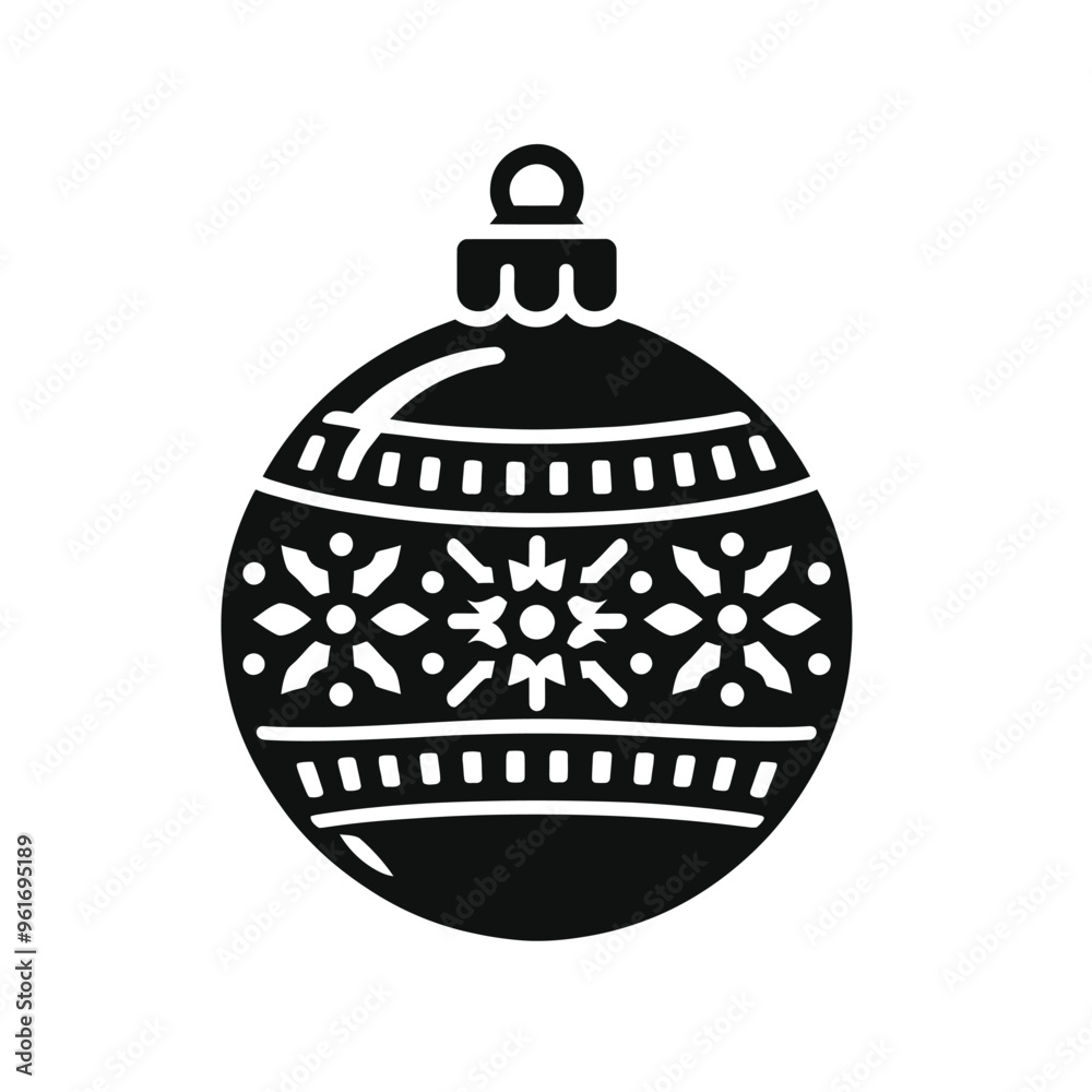 Christmas Ornament Silhouette Christmas Ornament Silhouette