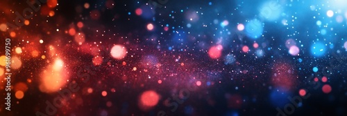 Abstract Blurred Lights Background