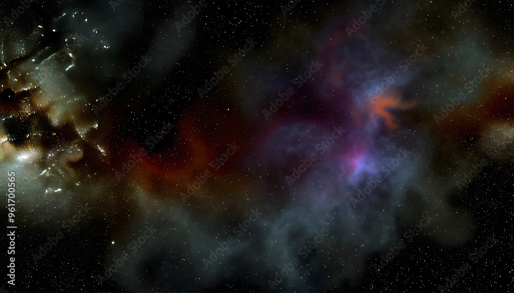 Obraz premium Dark Galaxy Nebula
