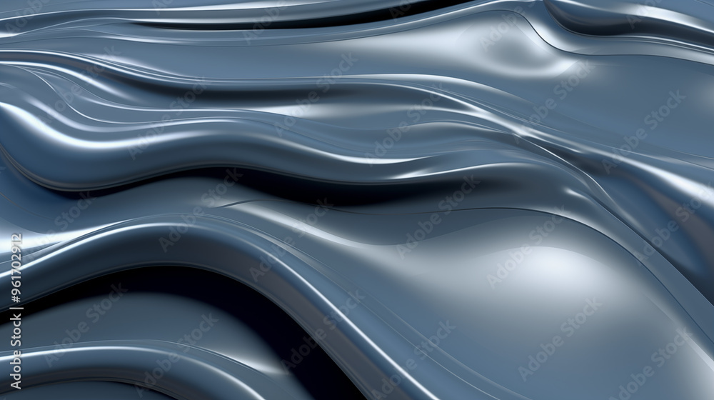Metallic Waves In Abstract Fluid Flow Metallic Waves In Abstract Fluid Flow
