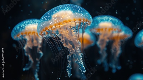 Stunning Jellyfish in the Ocean