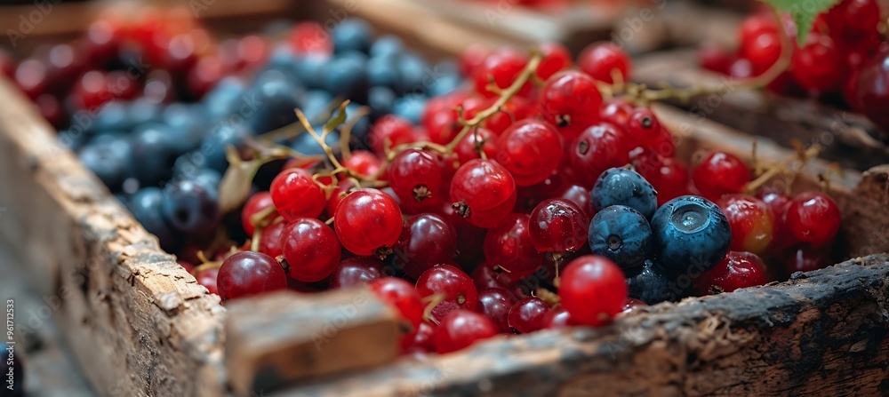 currant in a basket currant in a basket