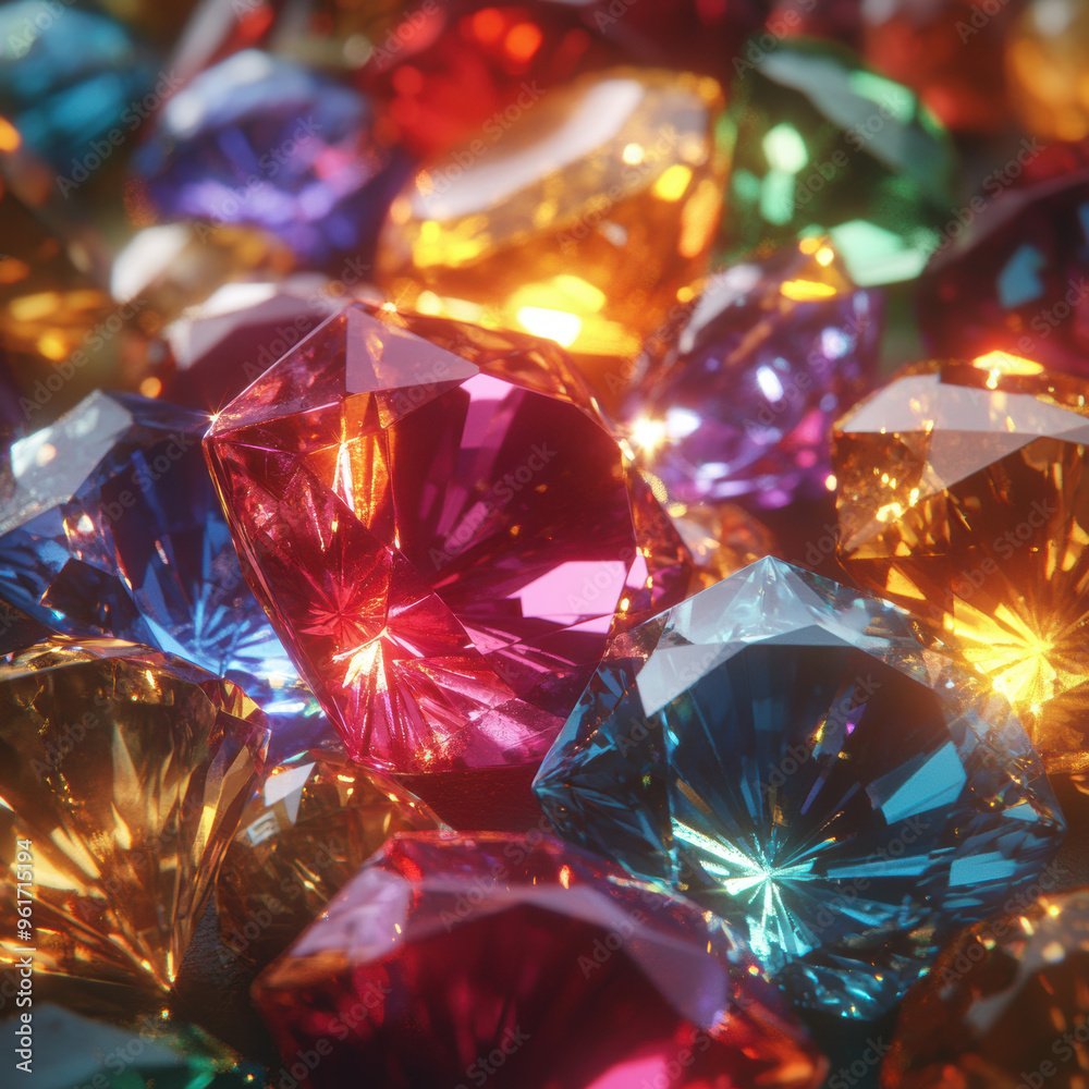 Sparkling Gemstones. Sparkling Gemstones.
