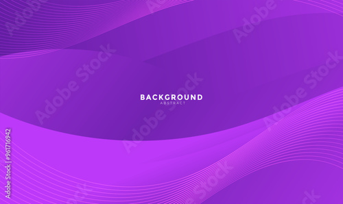 Abstract light vector purple waves background, Vector illustration
