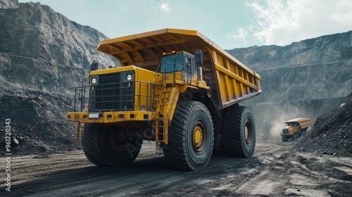 Large quarry truck dump truck quarry mining mining iron ore mining gold diamond copper