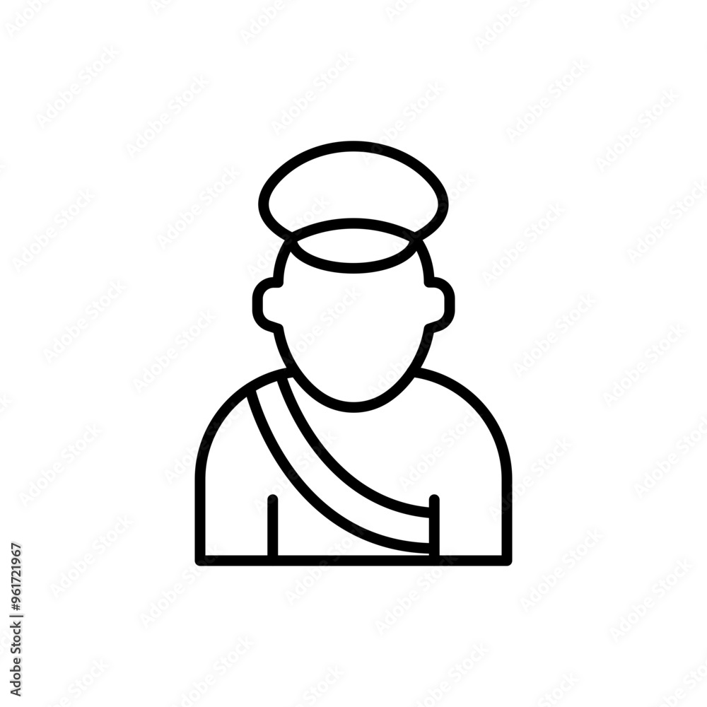 Postman outline icons, minimalist vector illustration ,simple transparent graphic element .Isolated on white background Postman outline icons, minimalist vector illustration ,simple transparent graphic element .Isolated on white background